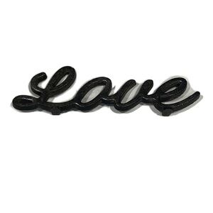 Black Love Wall Decor